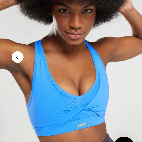 Gymshark Mesh Sports Bra - Whitney Simmons V4 - optimist blue - Picture 8 of 8